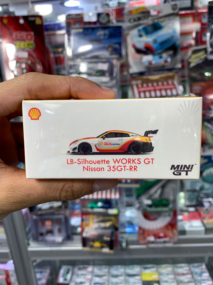 Minigt X Tiny 微影1 64 262 Shell Liberty Walk Lb Silhouette Works Gt Nissan 35gt Rr 蜆殼石油限定商品 Rhd 興趣及遊戲 玩具 遊戲類 Carousell