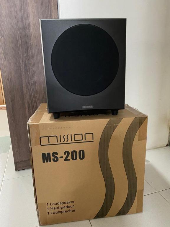 Mission ms 200 subwoofer best sale