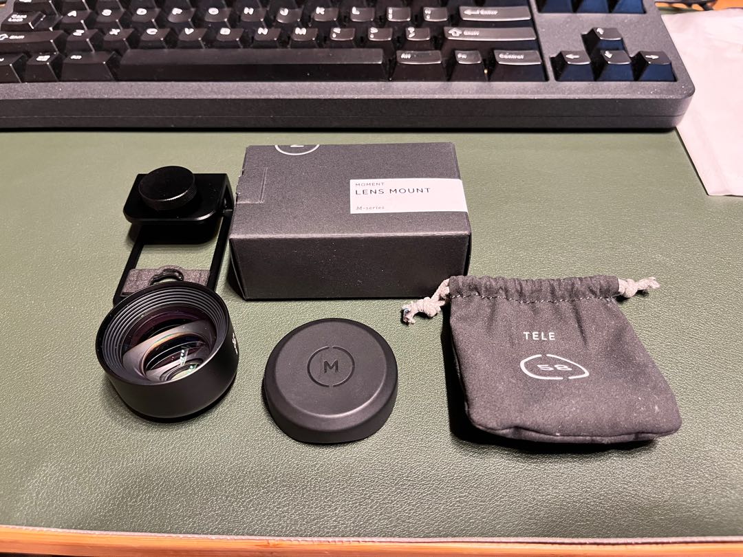 Moment 58mm lens + Lens mount set, Photography, Lens & Kits on Carousell