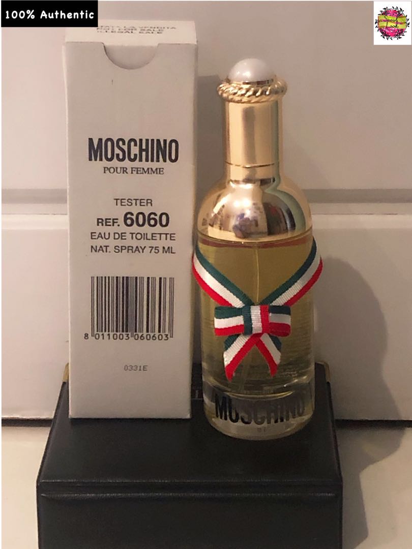 Moschino Pour Femme EDT 75ml for Women Tester with Cap Beauty Personal Care Fragrance Deodorants on Carousell
