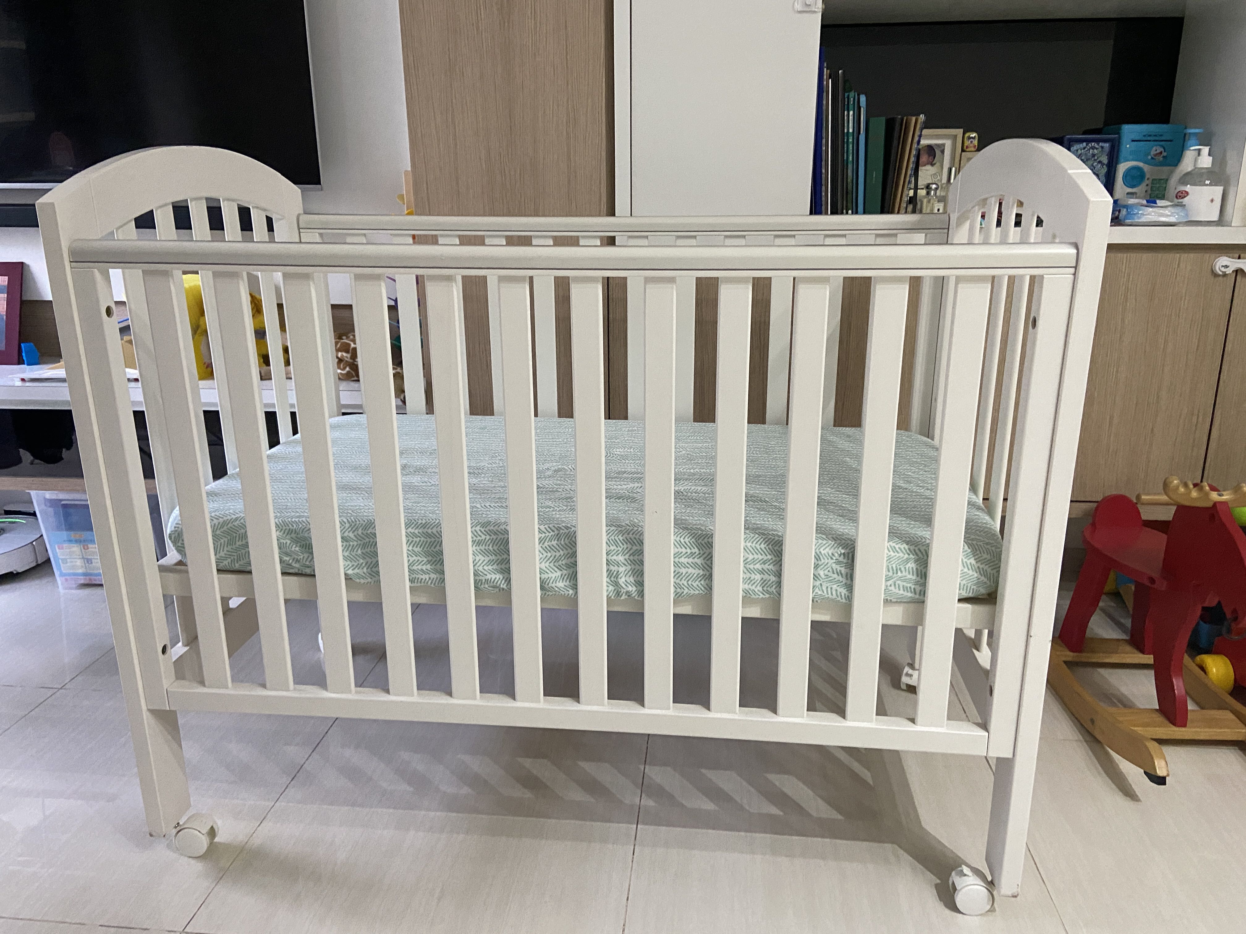 Mothercare ashworth dropside cot online
