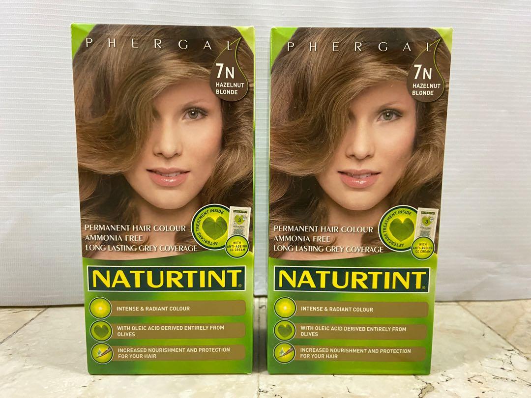 2pcs NATURTINT Natural Permanent Hair Color (7N Hazelnut Blonde), Beauty &  Personal Care, Hair on Carousell