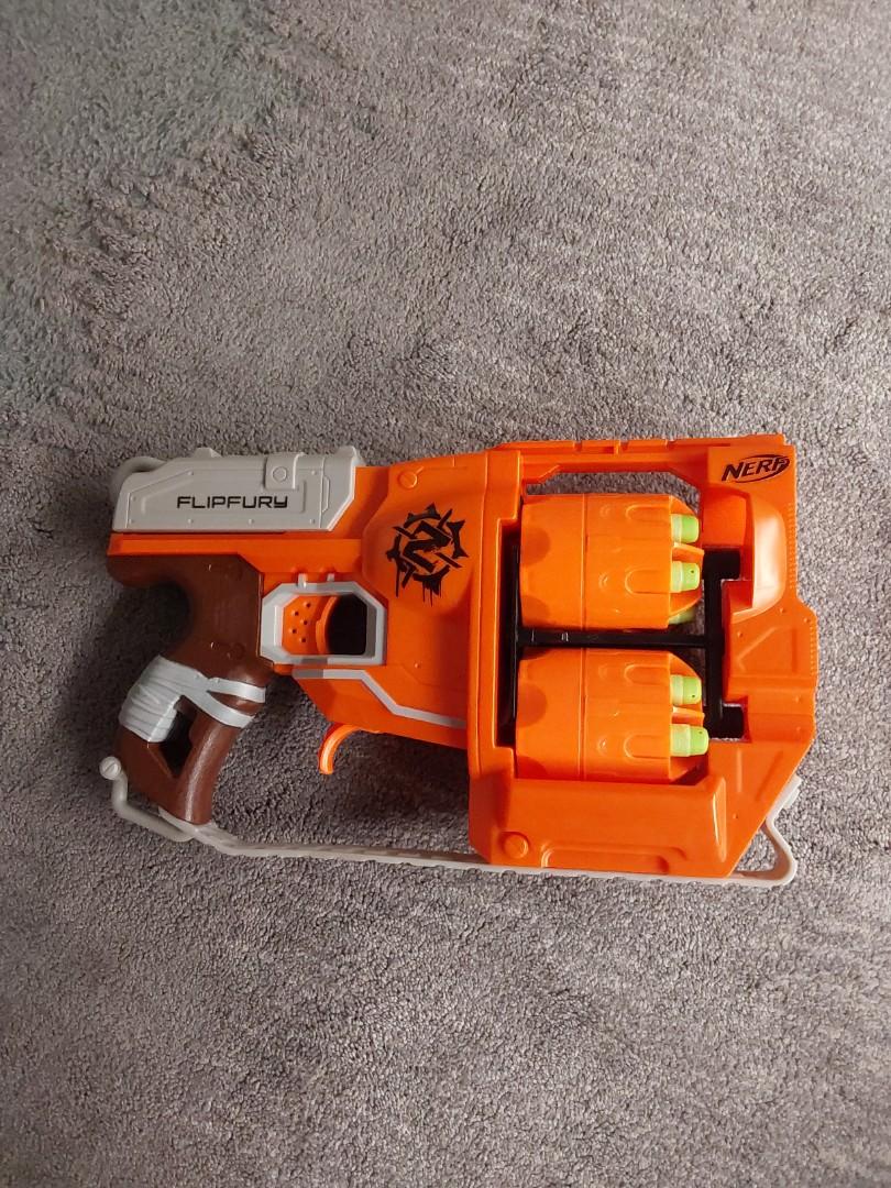 Nerf zombie strike flipfury blaster toy discount