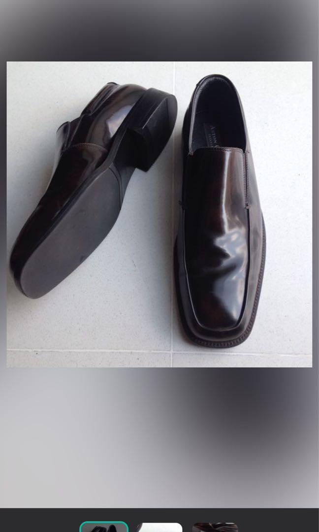 Aston grey best sale mens dress shoes