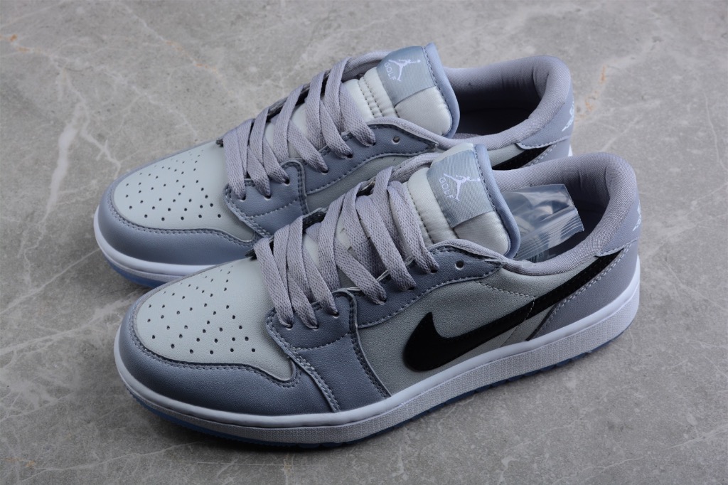 NIKE Air Jordan 1 Retro Low Golf Wolf Grey DD9315 002 shoes Euro