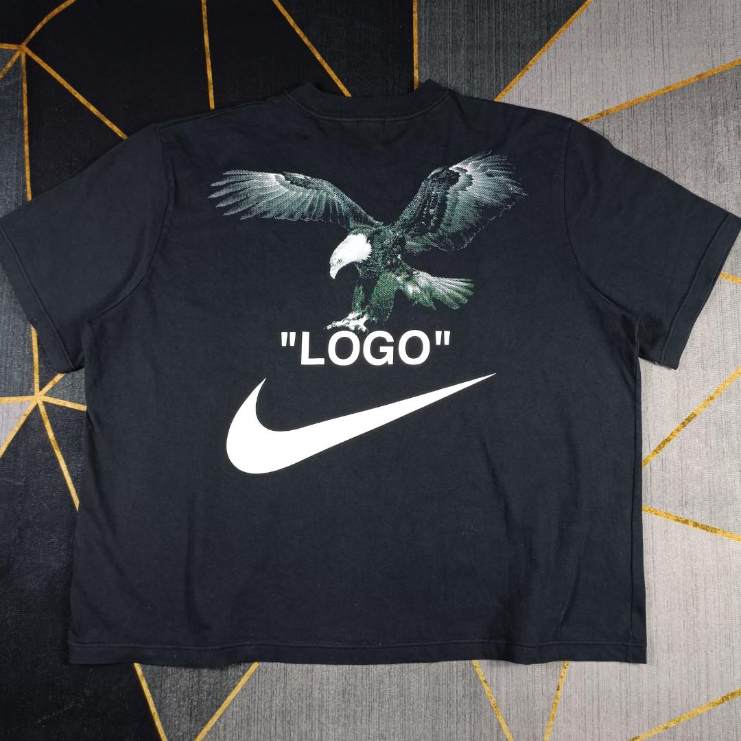 Agente científico Gran roble Nike Off-White NRG "Eagle" tee, Men's Fashion, Tops & Sets, Tshirts & Polo  Shirts on Carousell