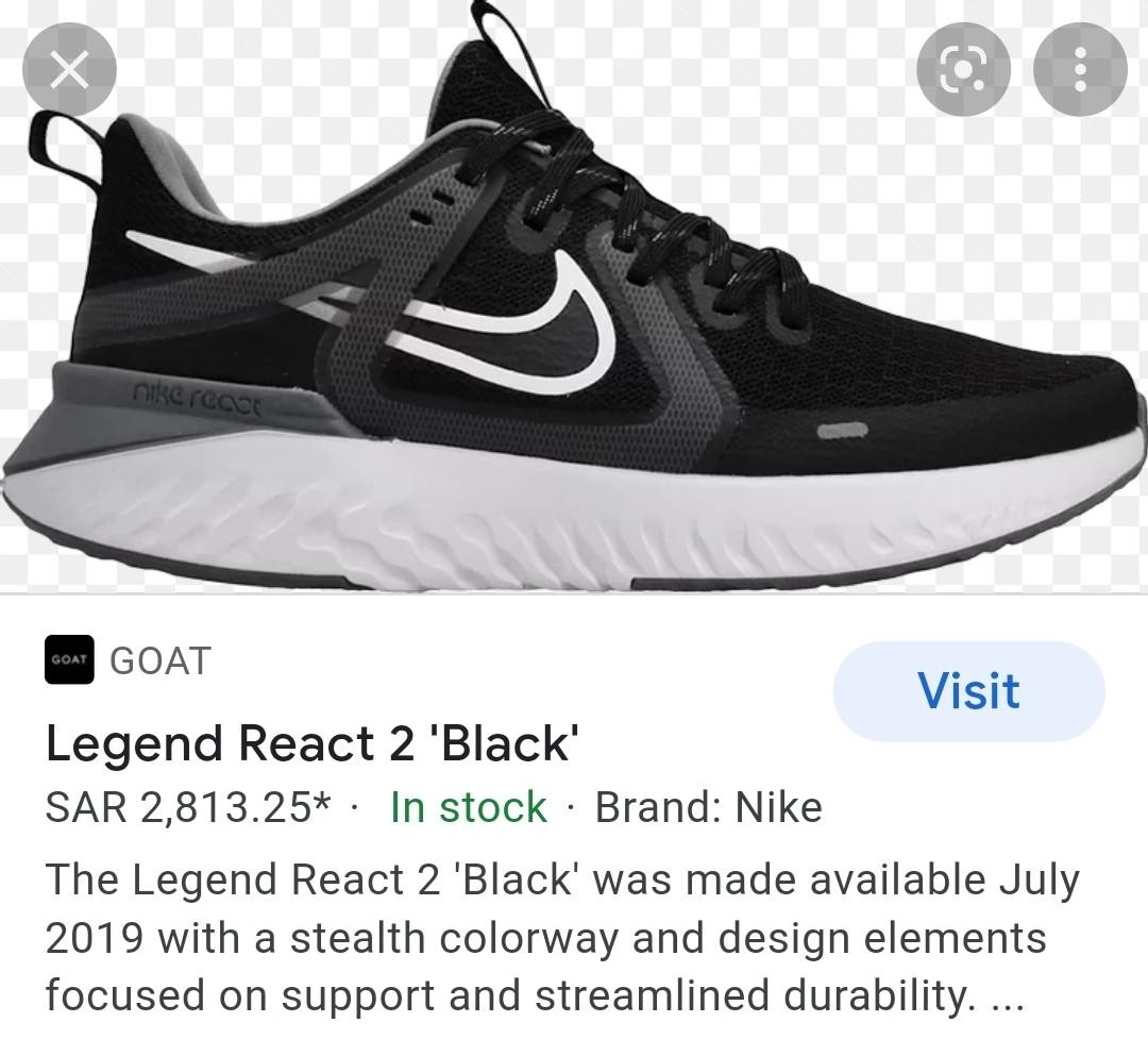 tenis nike react legend