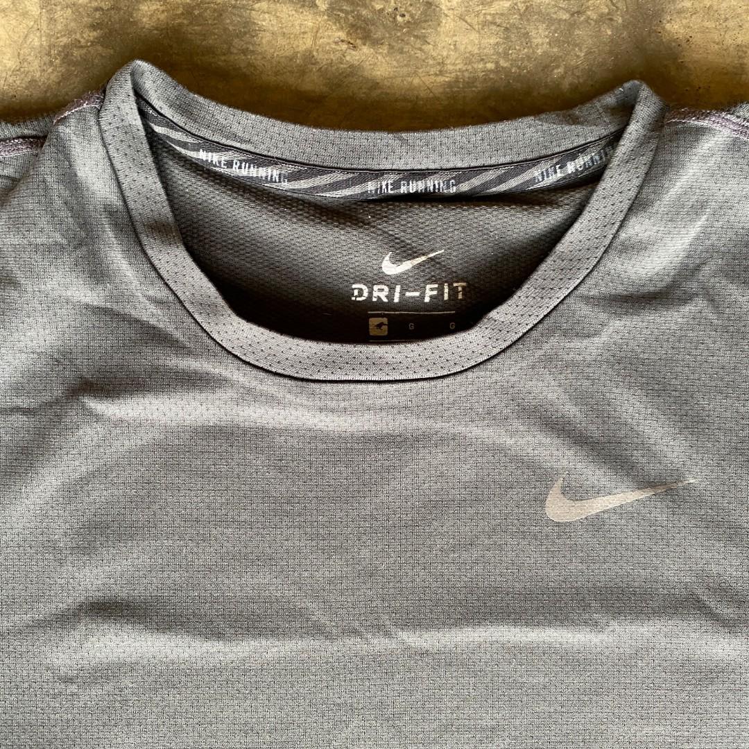 Nike Running Dri-fit Tee, Fesyen Pria 