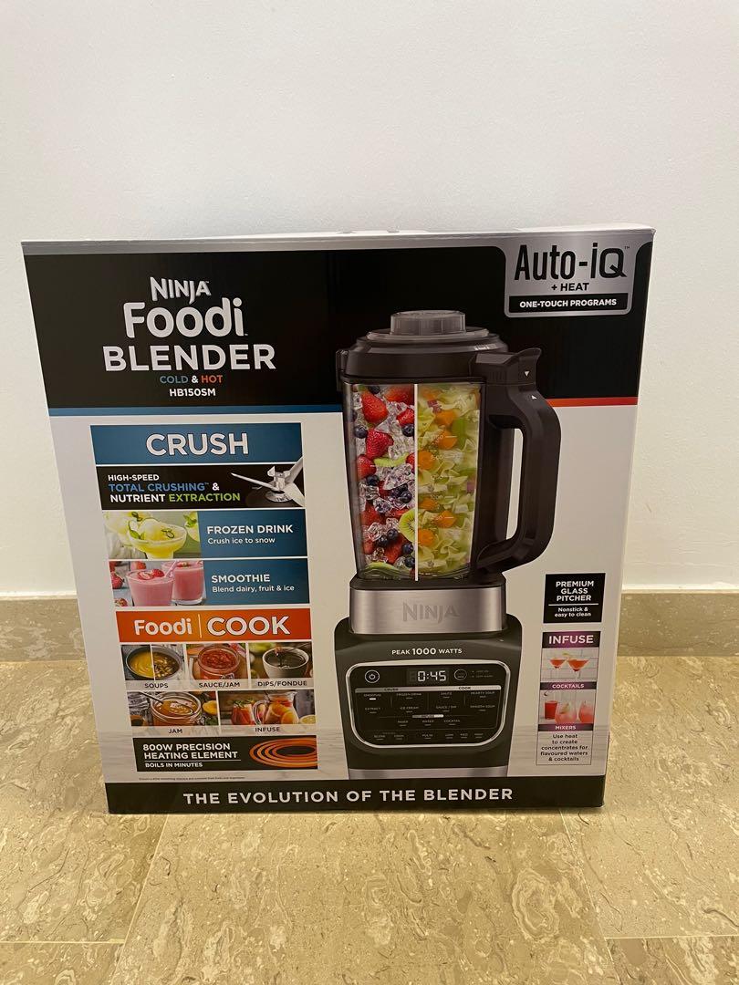 Ninja HB152 Foodi HeatiQ Blender, 64 Oz, Black, 58 OFF