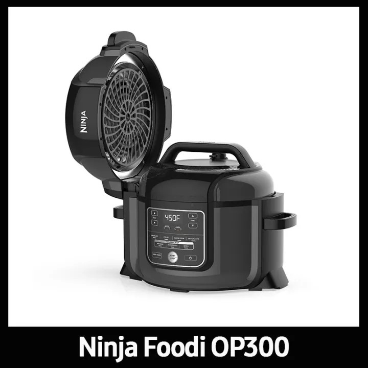 Ninja Foodi OP300 pressure cooker, air fryer, steam, roast, bake