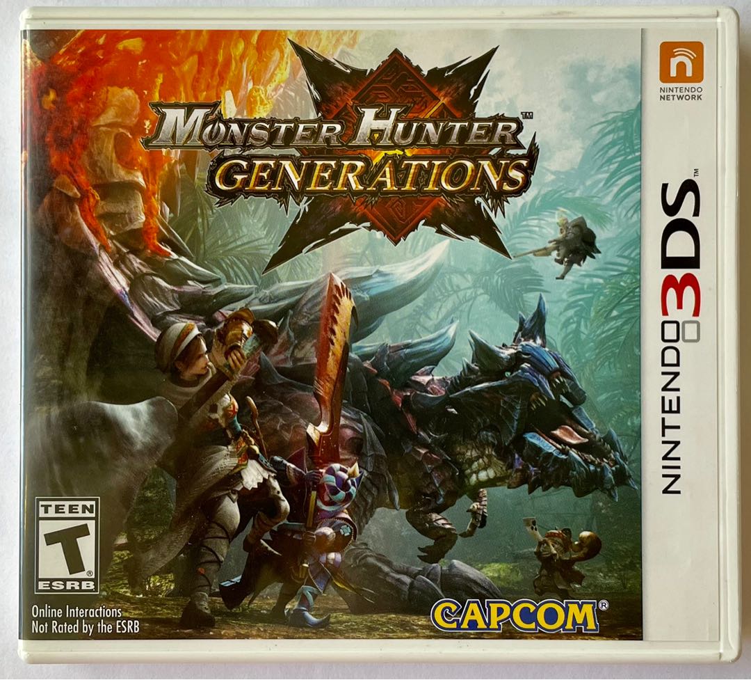 Nintendo 3DS Monster Hunter Generations, Video Gaming, Video Games, Nintendo on Carousell