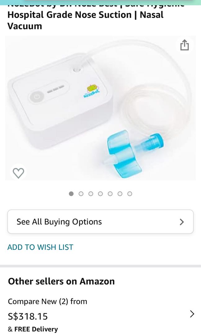 Hospital nose aspirator best sale