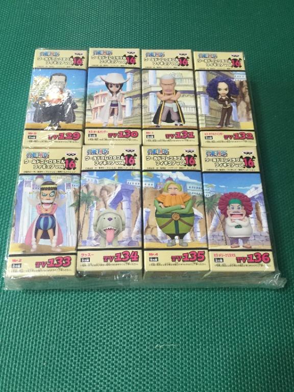 One Piece World Collectable Figure Vol.17 Complete Set Of 8