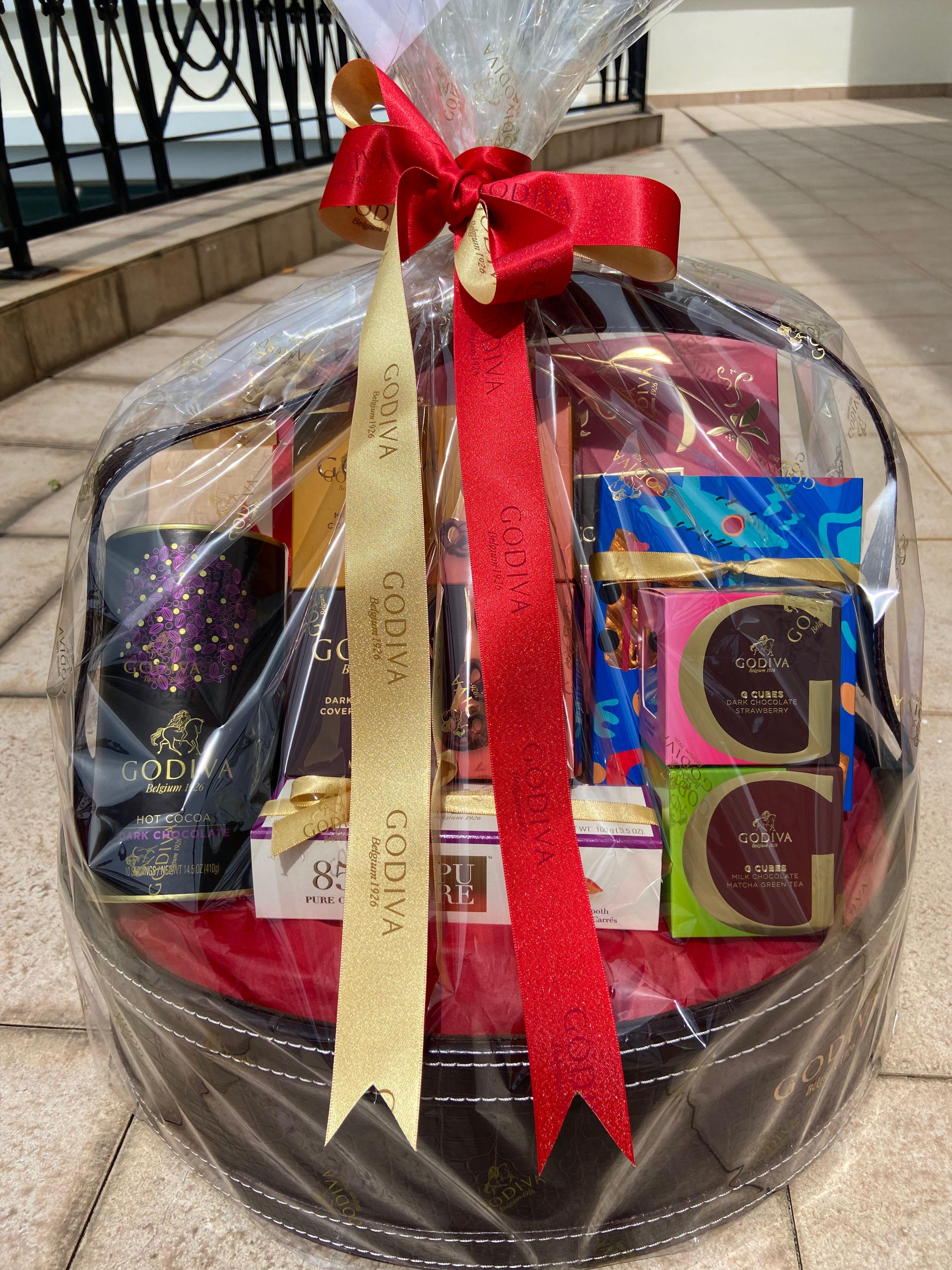 Original Godiva Mother’s Day Hamper with Leather Basket, original price