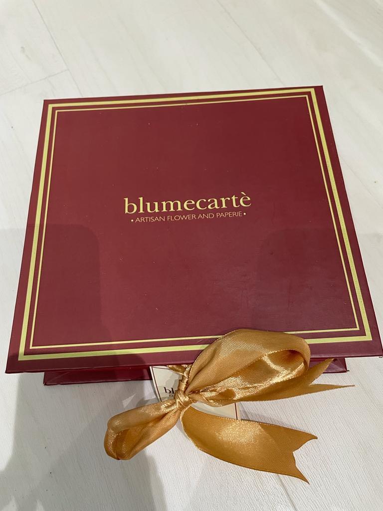 Paper Craft Flower Box Gift (blumecarte), Hobbies & Toys, Stationery