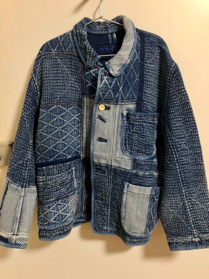 絕版Porter classic 10周年KENDO / SASHIKO FRENCH JACKET OLD BLUE