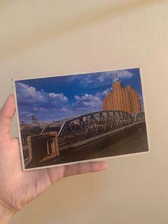 Postcard Shanghai City Views Waibaidu Bridge