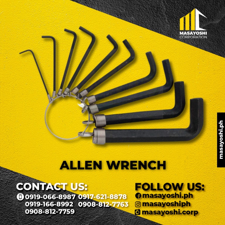 Powerhouse Allen Key Wrench Set Allen Key Wrench Powerhouse