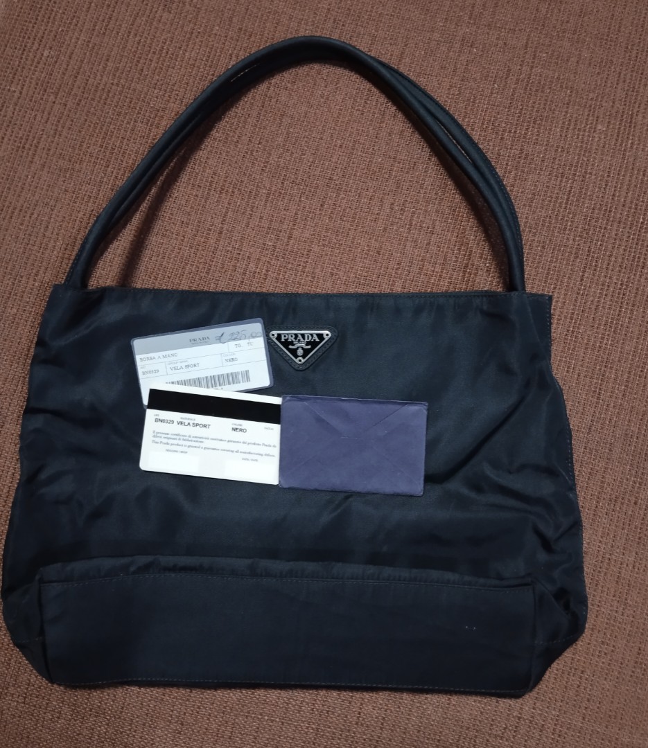 PRADA vela sport NERO