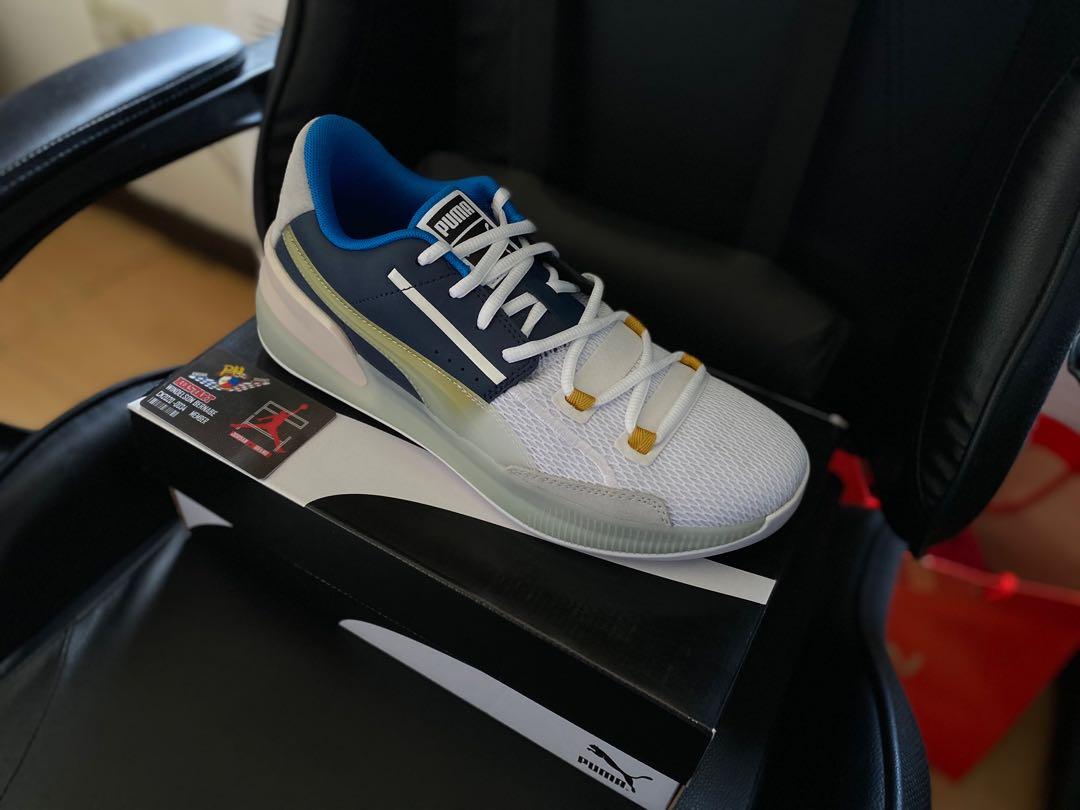 Puma clyde hotsell hardwood peacoat