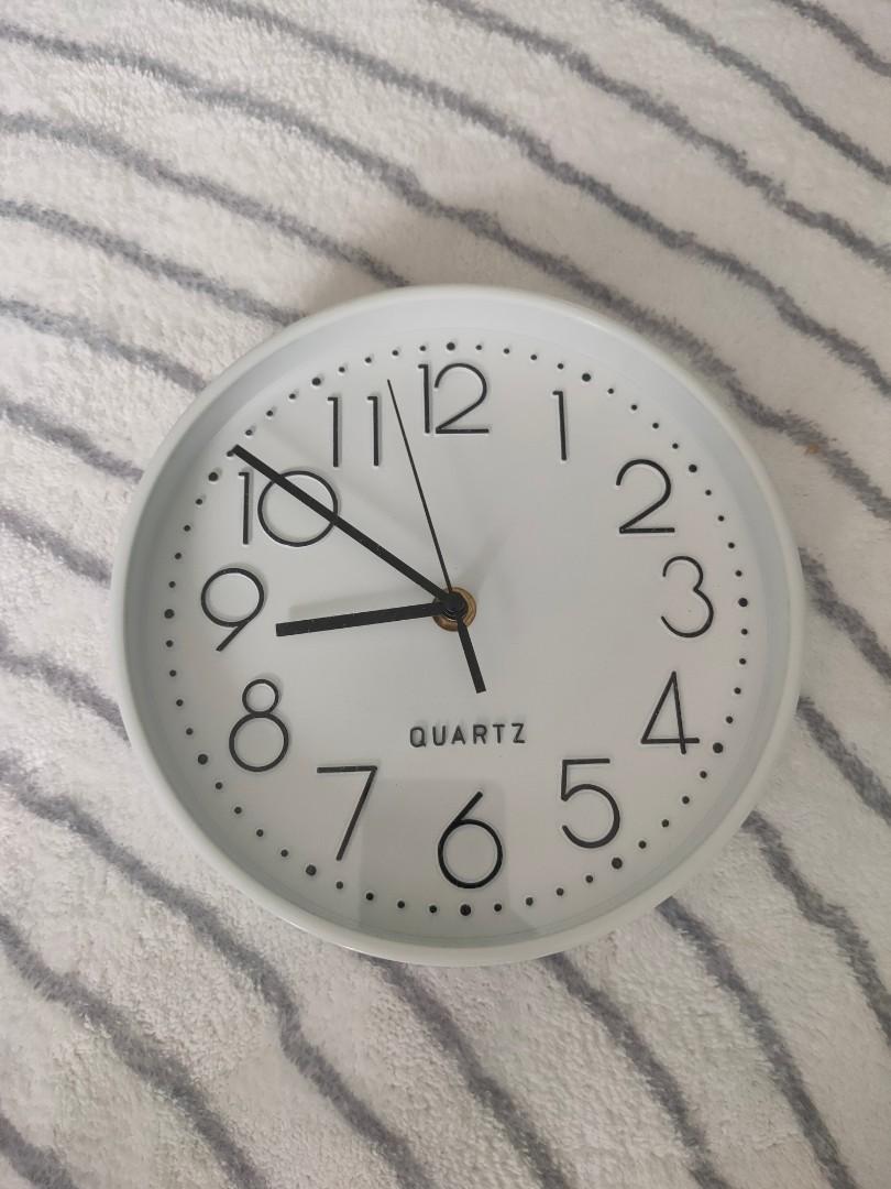 QUARTZ wall clock IKEA, Furniture & Home Living, Home Decor, Clocks on