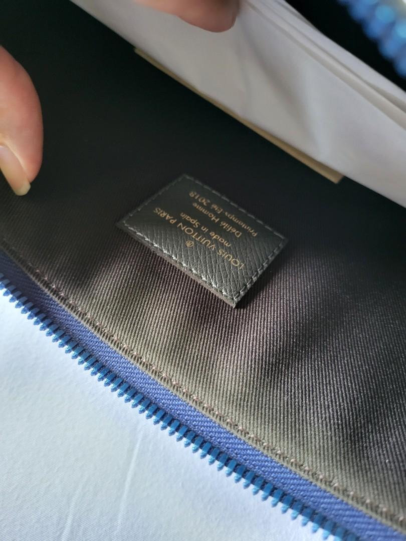 Louis Vuitton, Accessories, Rare Pacific Blue Monogram Lv Keychain