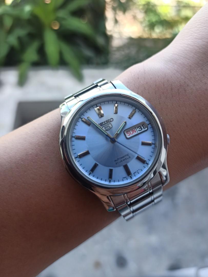 Rare Seiko 5 - Ice Blue SNK791, Luxury, Watches on Carousell