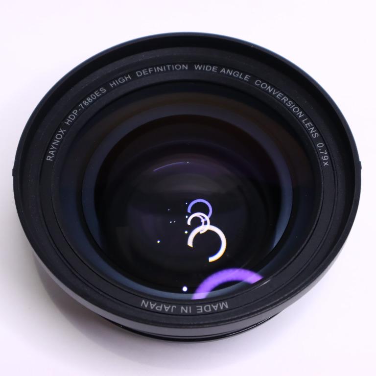 Raynox HDP-7880ES 0.79x Wide-angle Conversion Lens, Photography