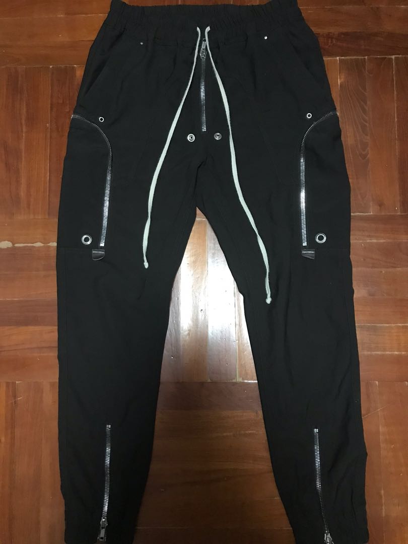 Rick Owens bauhaus cargo pants, 男裝, 褲＆半截裙, 長褲- Carousell