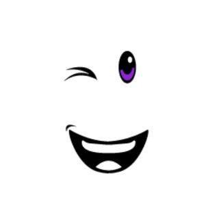 Roblox Limited - Purple Wistful Wink