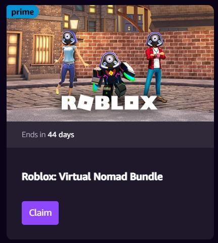 Roblox Virtual Nomad Bundle Code ( Prime Gaming)