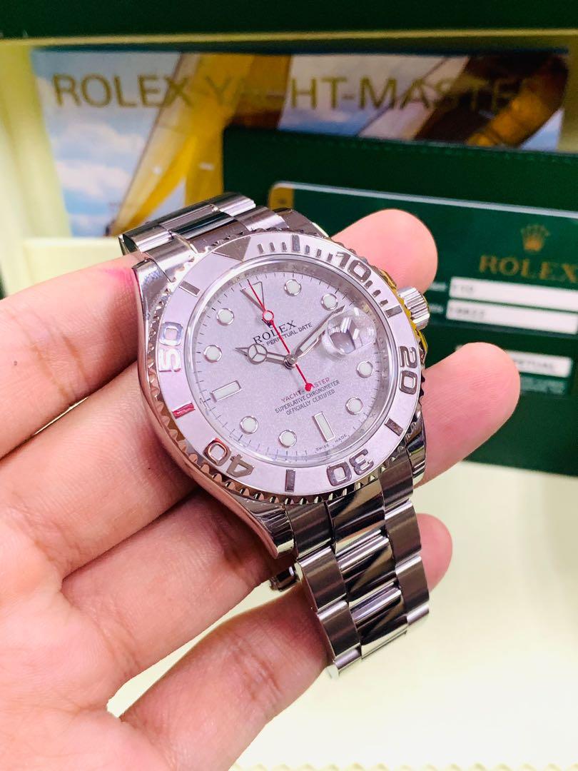 Rolex yacht discount master 16622 platinum