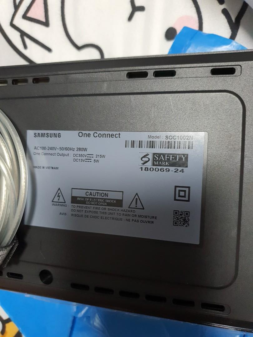 Samsung one connect box, TV & Home Appliances, TV & Entertainment, TV ...
