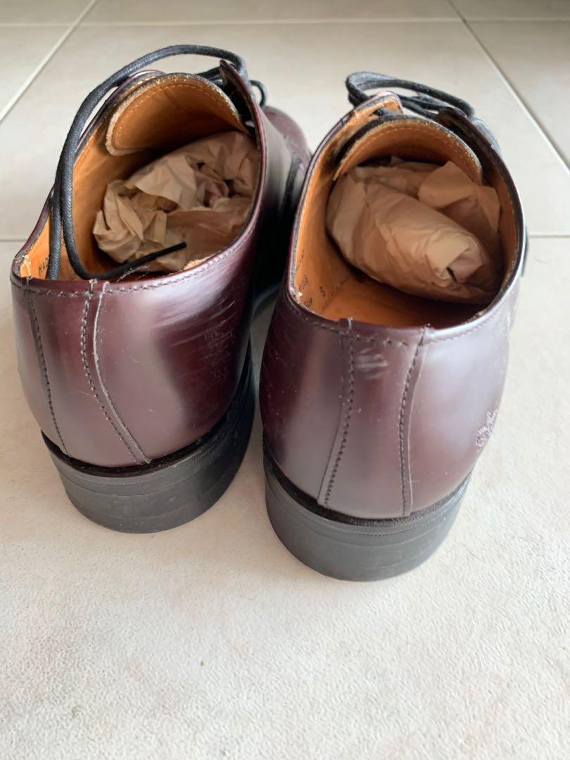 Sanders Oxford shoes made in England (oxblood), Women's Fashion