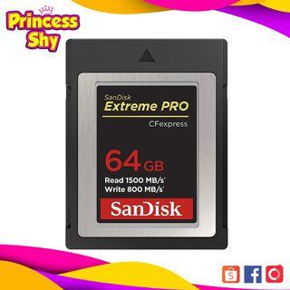 SanDisk 64GB Extreme PRO CFexpress Card Type B SDCFE-064G