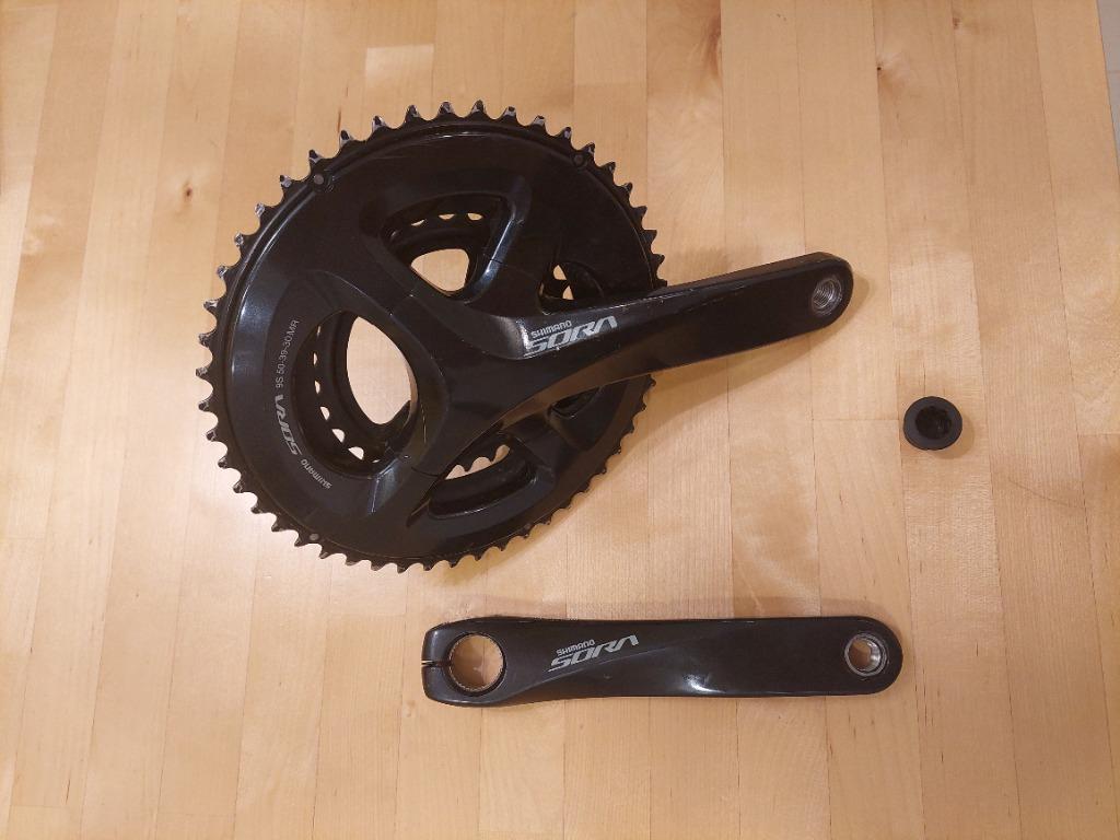 Sora hotsell triple crankset