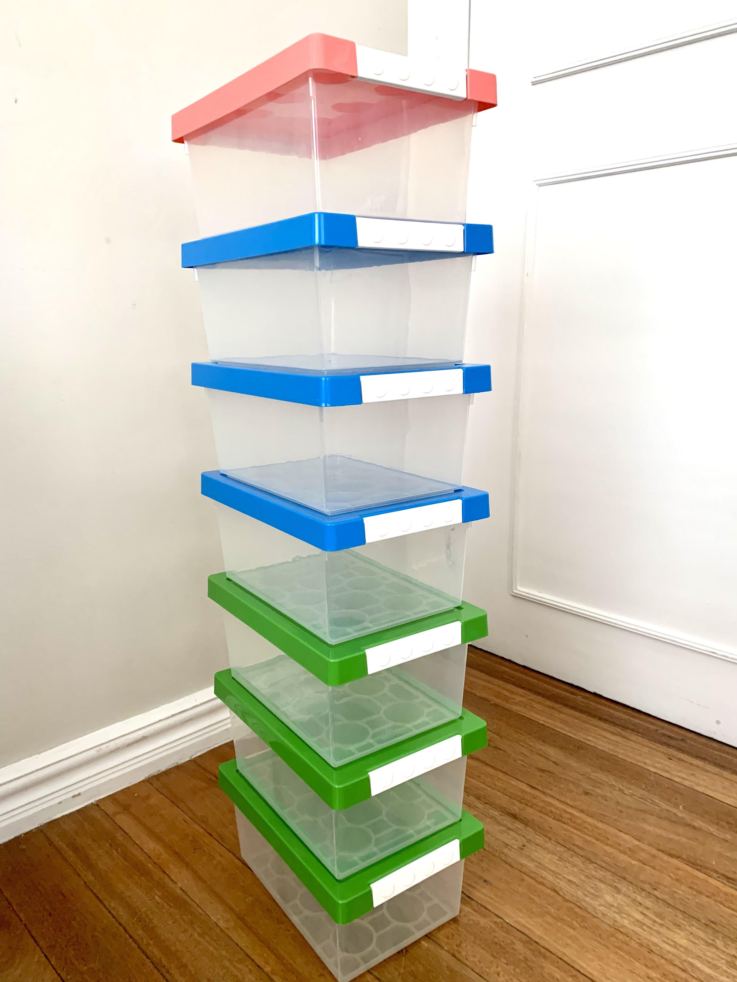 Shimoyama Lego Toy Storage Box Small, Furniture & Home Living, Home