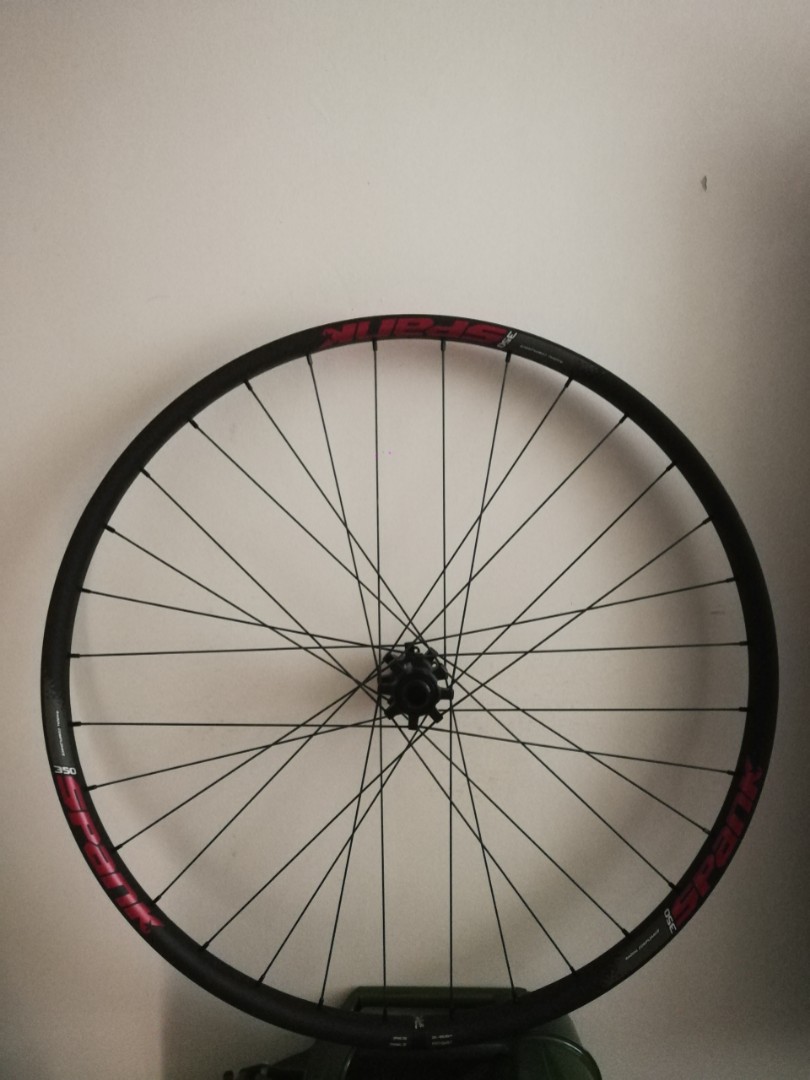 Spank 350 Oozy Boost Front Wheelset 29er Sports Equipment