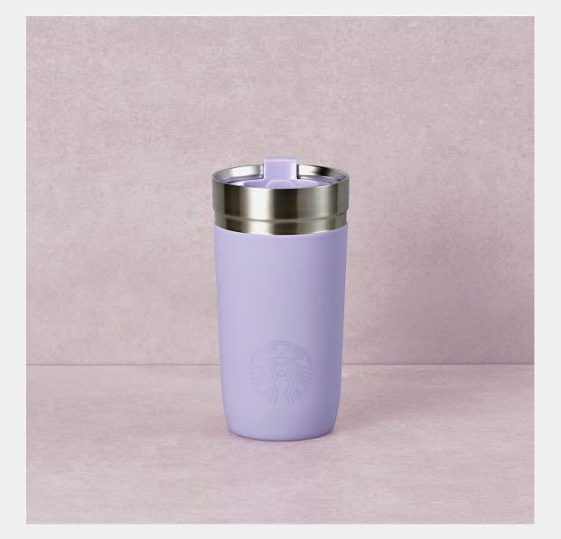  STANLEY Lilac Tumbler, 16 oz Stainless Steel Bottle,  Starbucks Water Bottle, Staba : Home & Kitchen