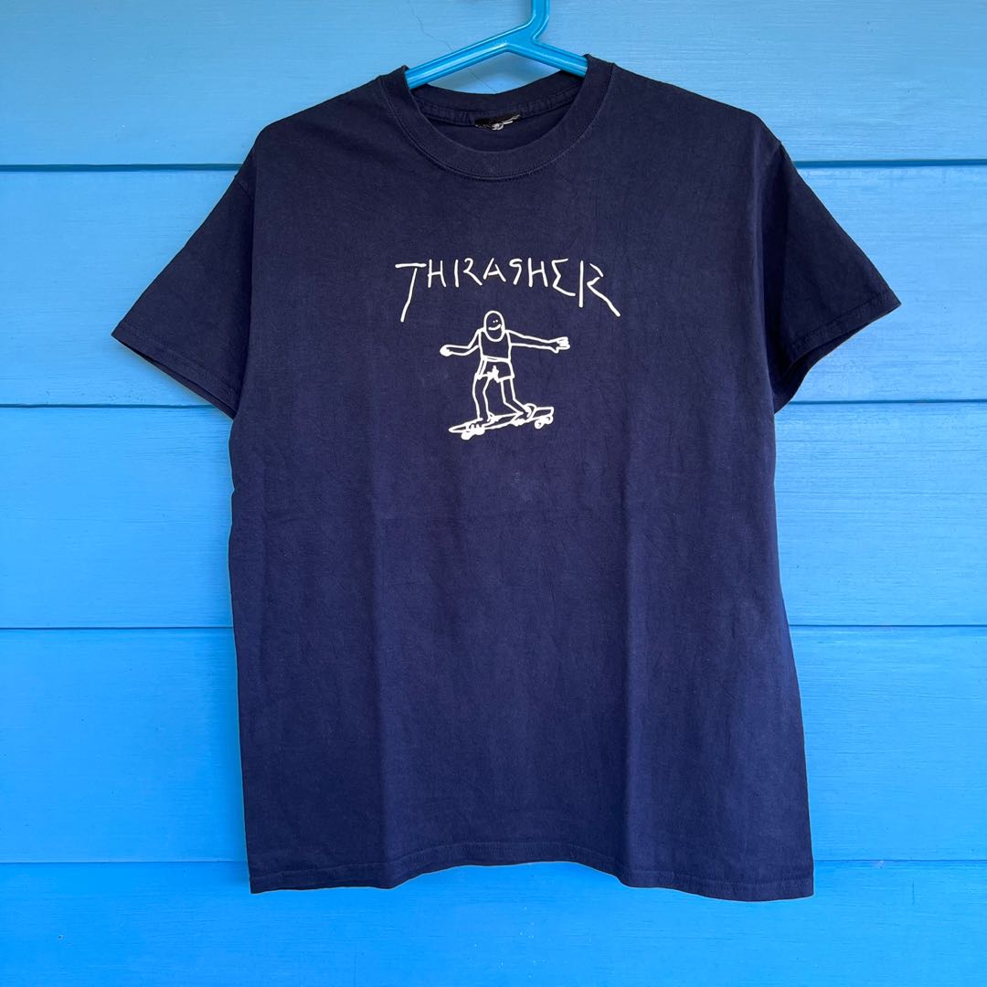 Thrasher Skateboard Tee, Men's Fashion 