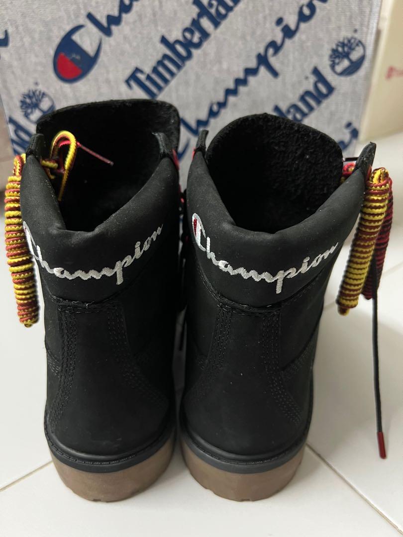Timberland Champion Waterproof Boots Limited Edition Women s Fashion Footwear Boots on Carousell