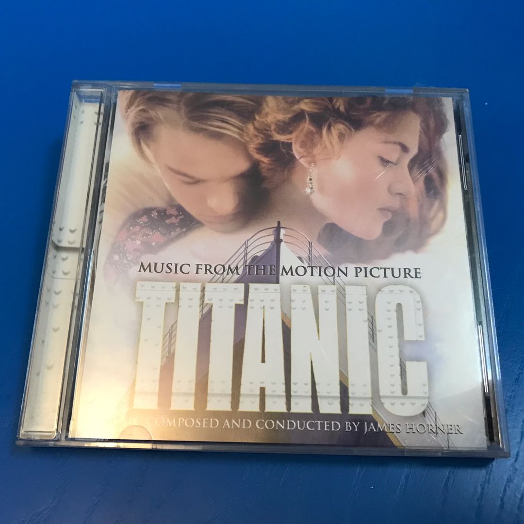 TITANIC movie music CD James Horner, 興趣及遊戲, 音樂、樂器& 配件