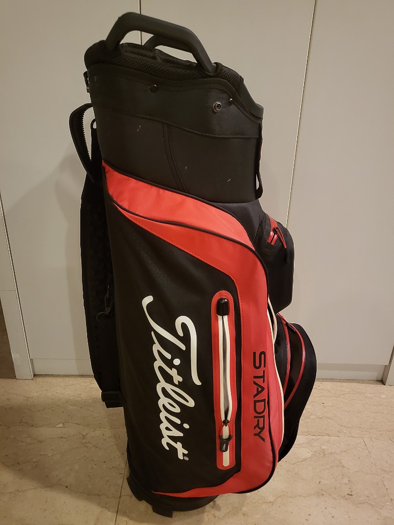 Titleist deluxe sales cart bag
