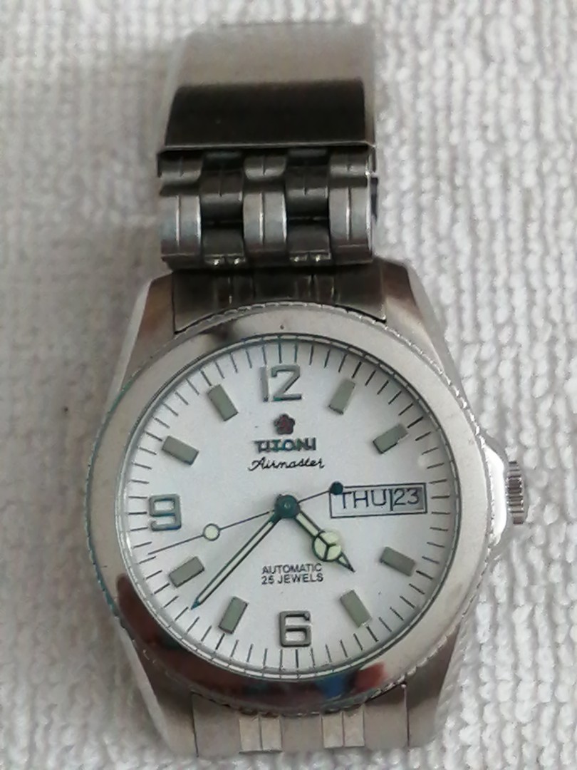 1223 Titoni Air Master Automatic Men s Fashion Watches