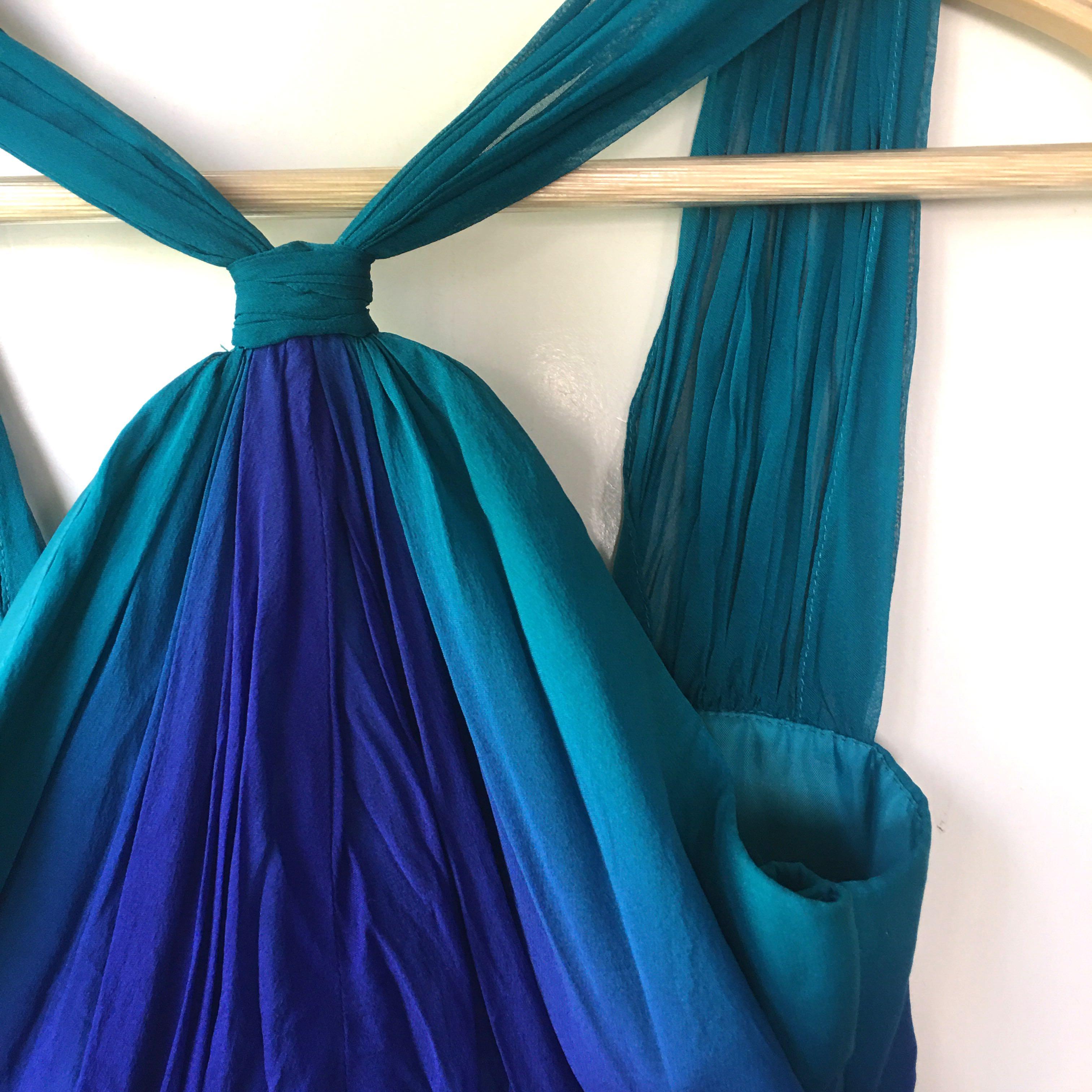 USA Jones New York Aqua Halter Silk Mid Dress, Women's Fashion, Dresses & Sets, Evening dresses & gowns on Carousell USA Jones New York Aqua Halter Silk Mid Dress, Women's Fashion, Dresses & Sets, Evening dresses & gowns on Carousell