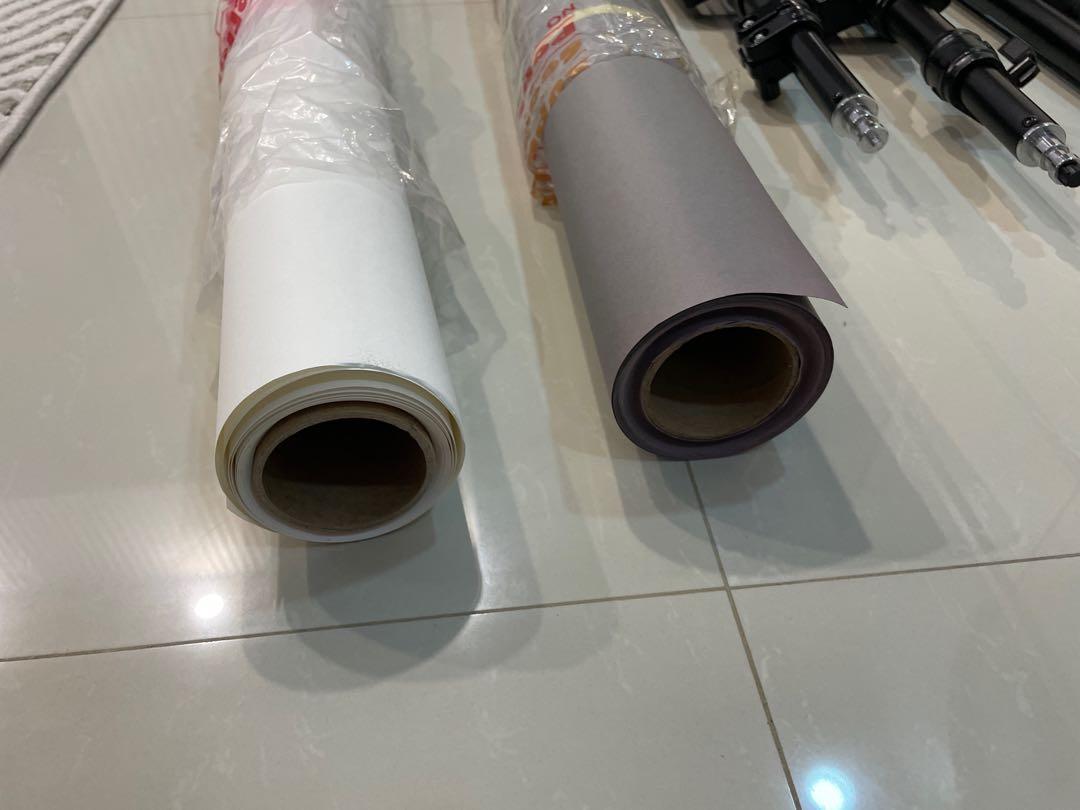 Used Backdrop Stand Used backdrop stand with backdrop paper, Photography, Photography ...