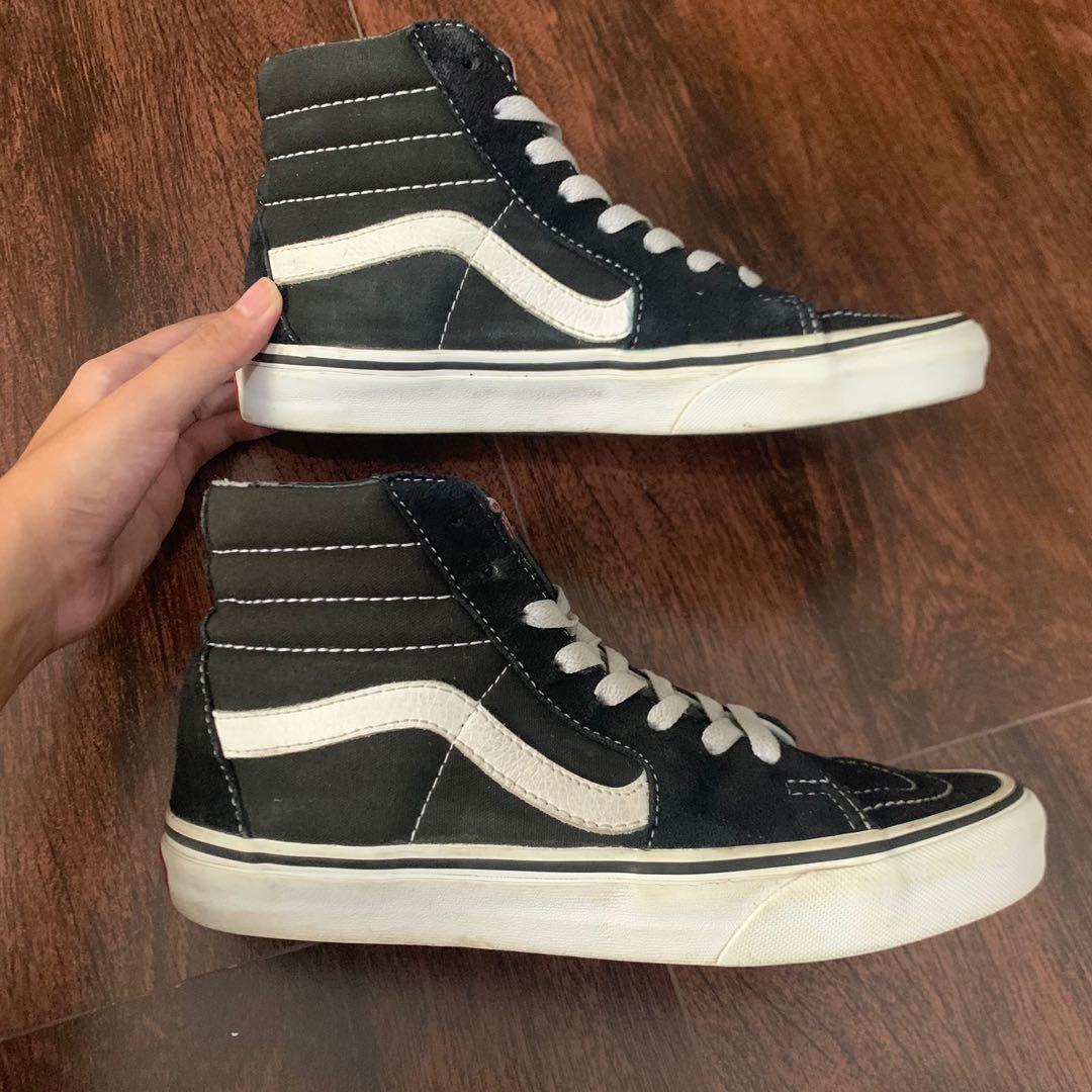 Vans Sk8 Hi Black Original Sneakers 