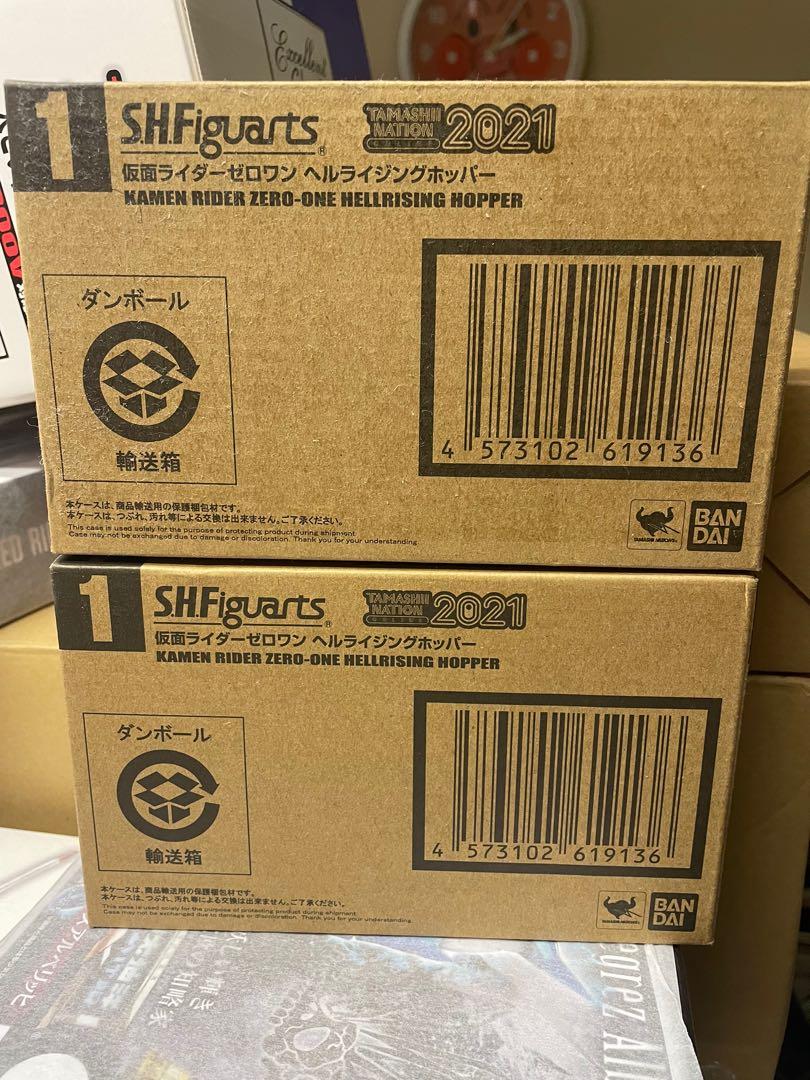 現貨 日本版 全新 SHF HELLHOPPER S.H.Figuarts 幪面超人ZERO-ONE 地獄蝗蟲 HELL RISING ...