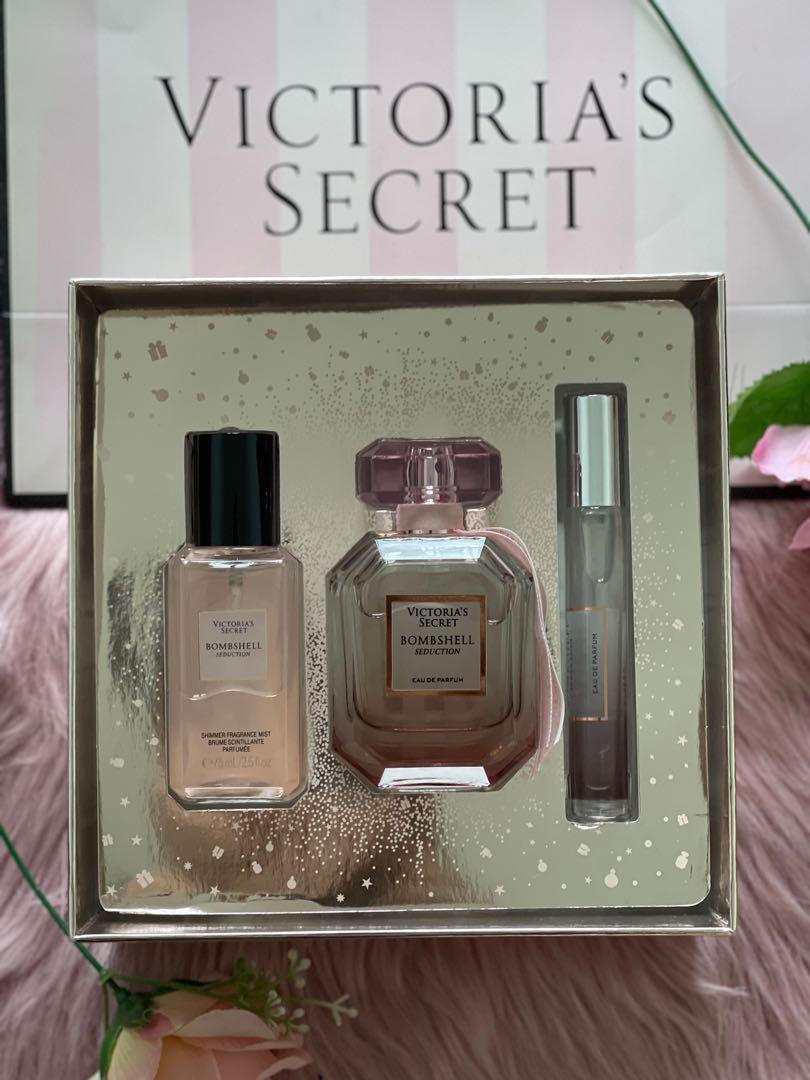 Victoria Secret Bombshell Seduction Miniature Set 3 in 1, Beauty & Personal  Care, Fragrance & Deodorants on Carousell