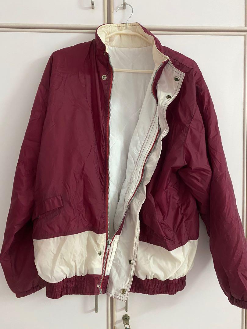 VINTAGE NIKE MAROON SKI JACKET, Women's 